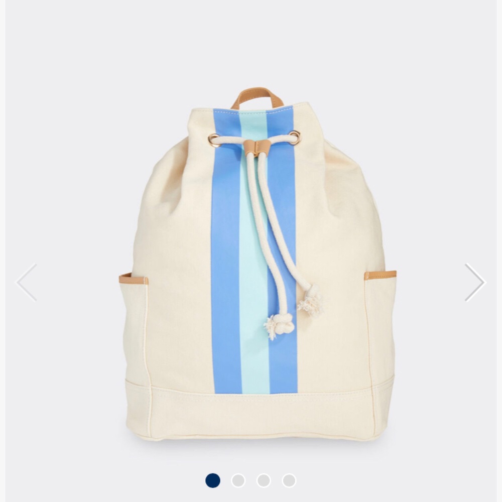 Vineyard Vines Tri-Stripe Daypack Beach bag SUMMER